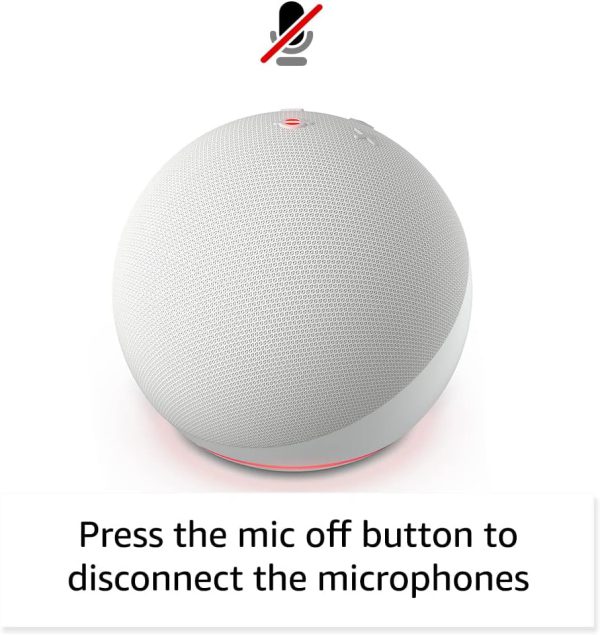 Amazon Echo Dot, an Alexa device (newest model),