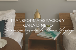 Curso “Transforma Espacios y Gana Dinero”